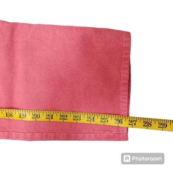 Lucky Brand Mid Rise Slim Fit Cropped Corduroy Jeans Size 12 - Picture 10 of 15